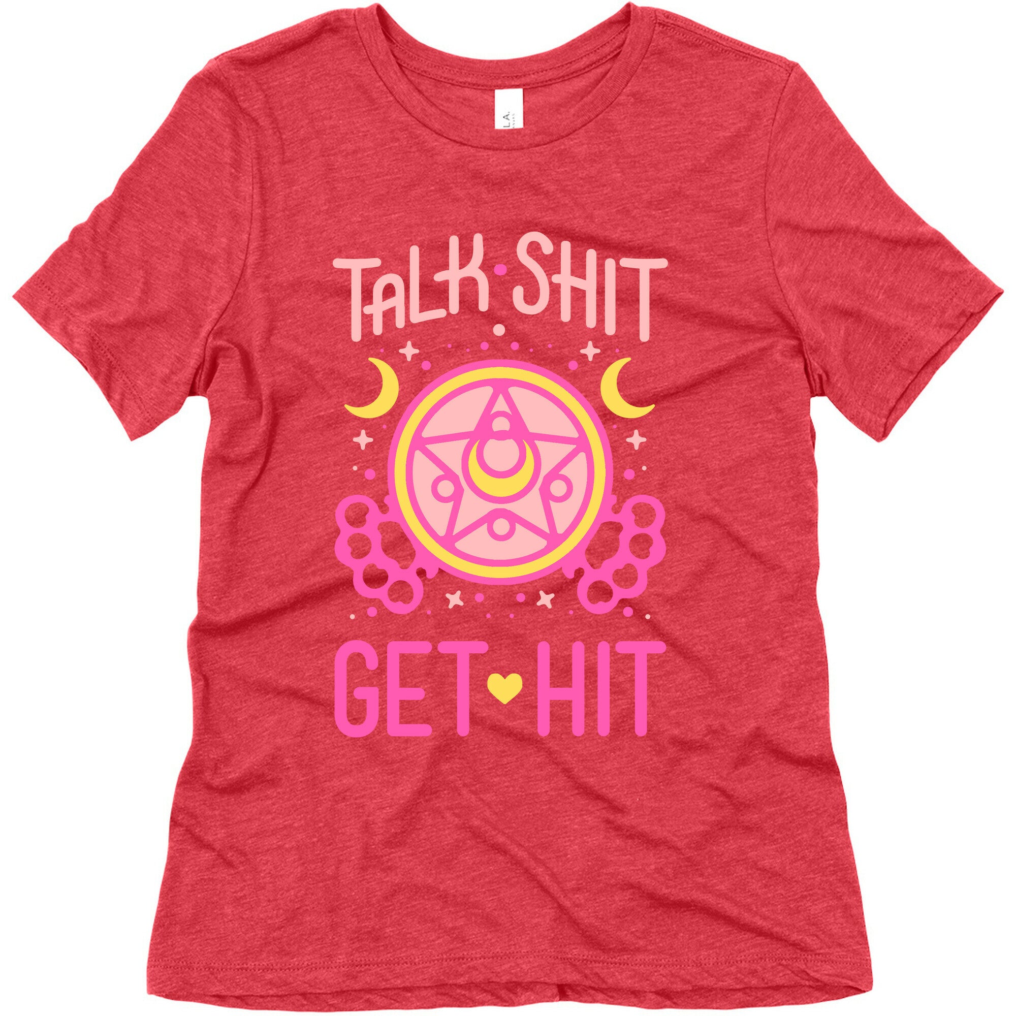 Talk Shit Get Hit Women's Triblend Tee