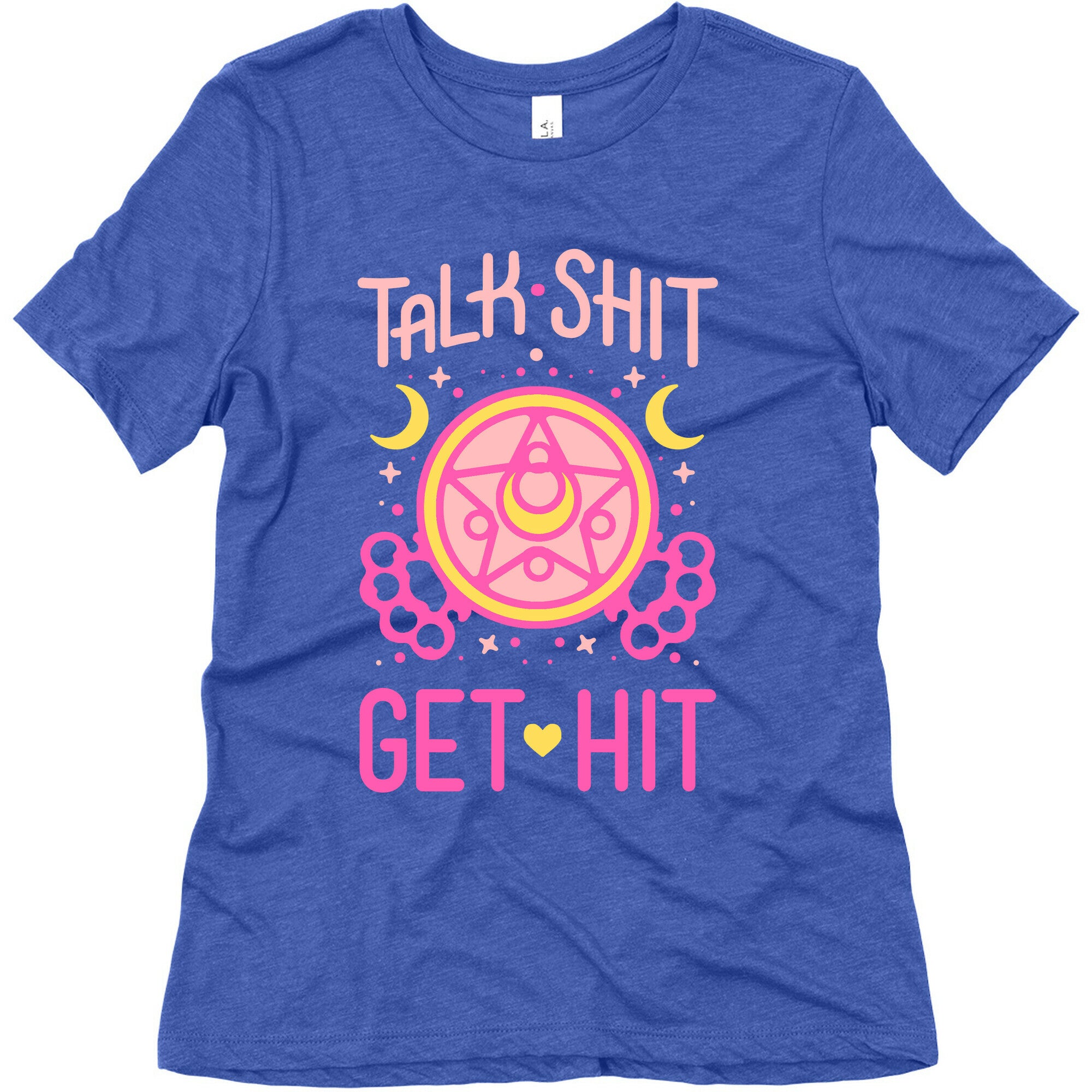 Talk Shit Get Hit Women's Triblend Tee
