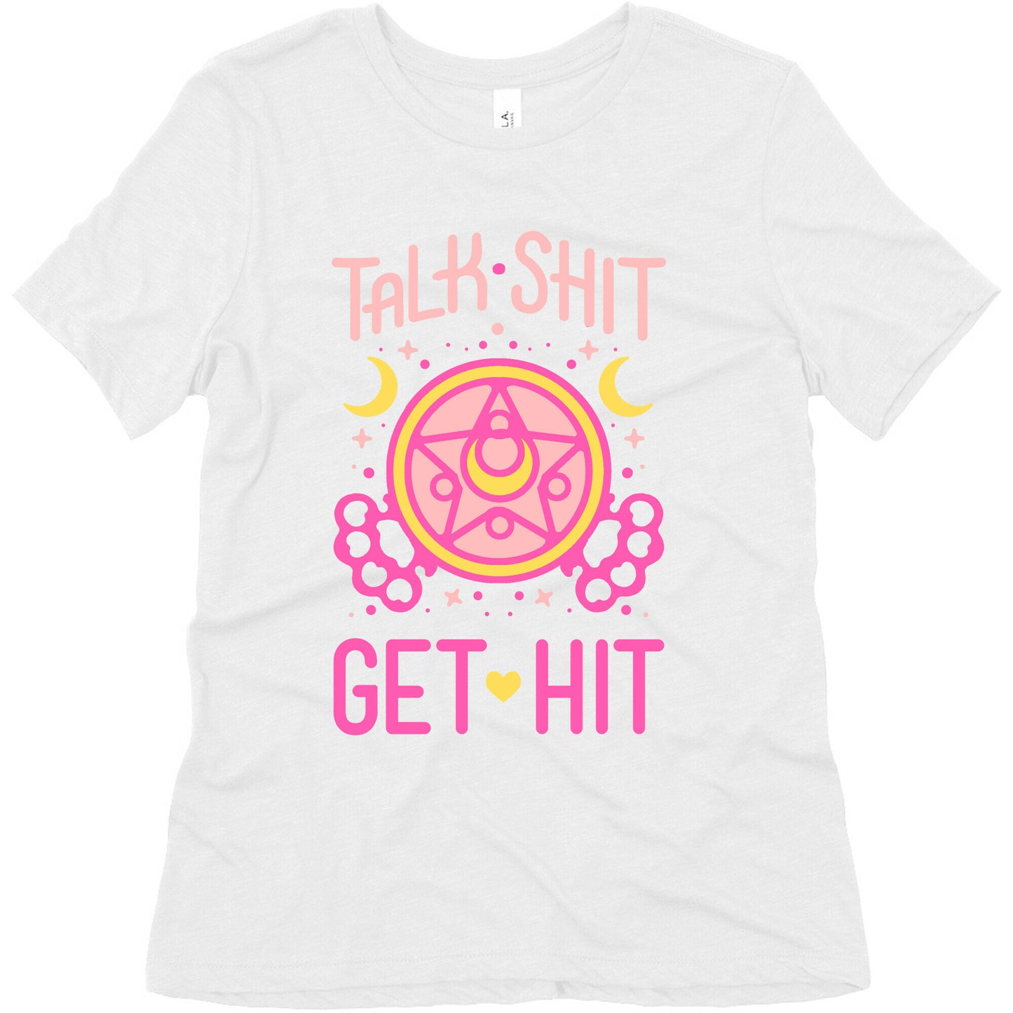 Talk Shit Get Hit Women's Triblend Tee
