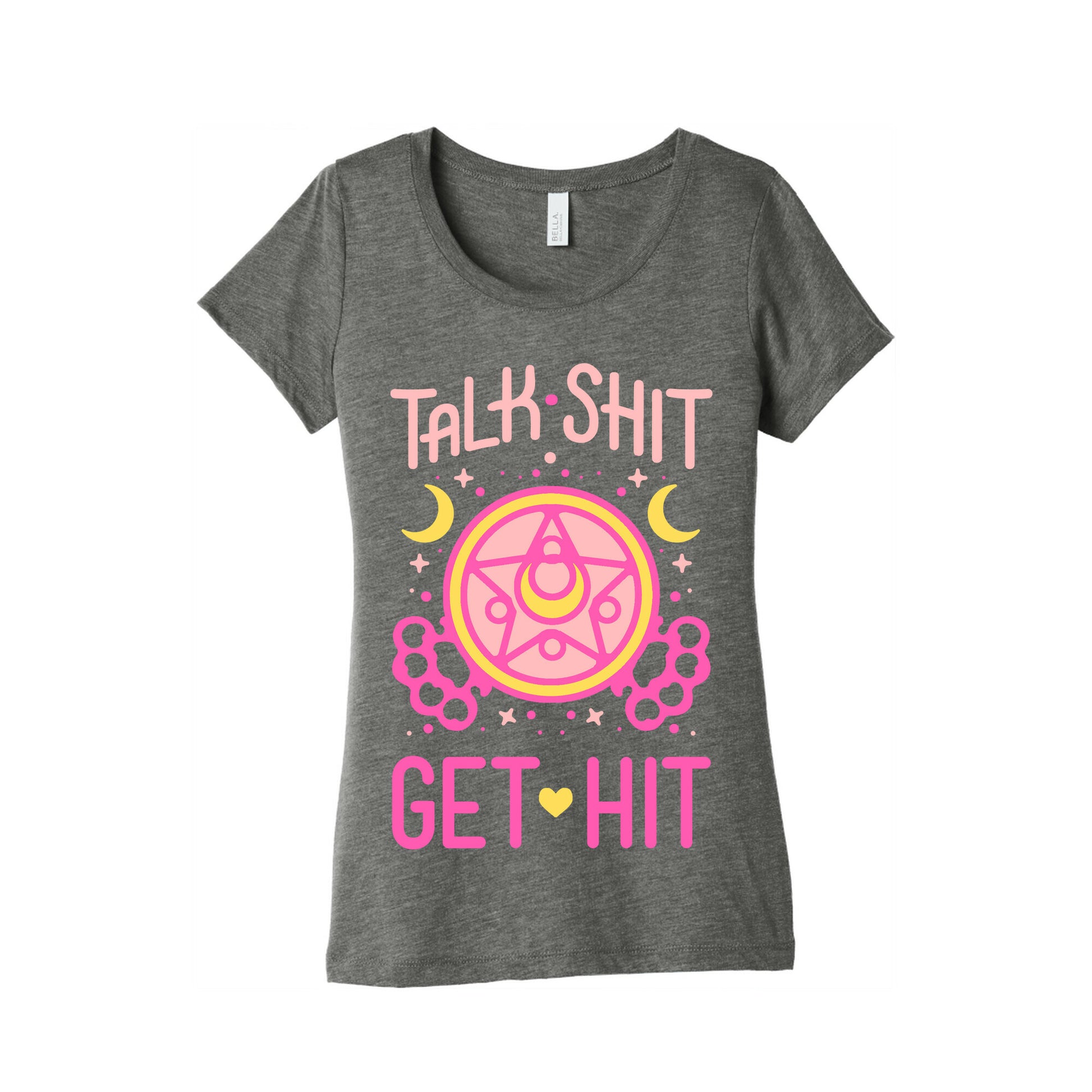 Talk Shit Get Hit Women's Triblend Tee