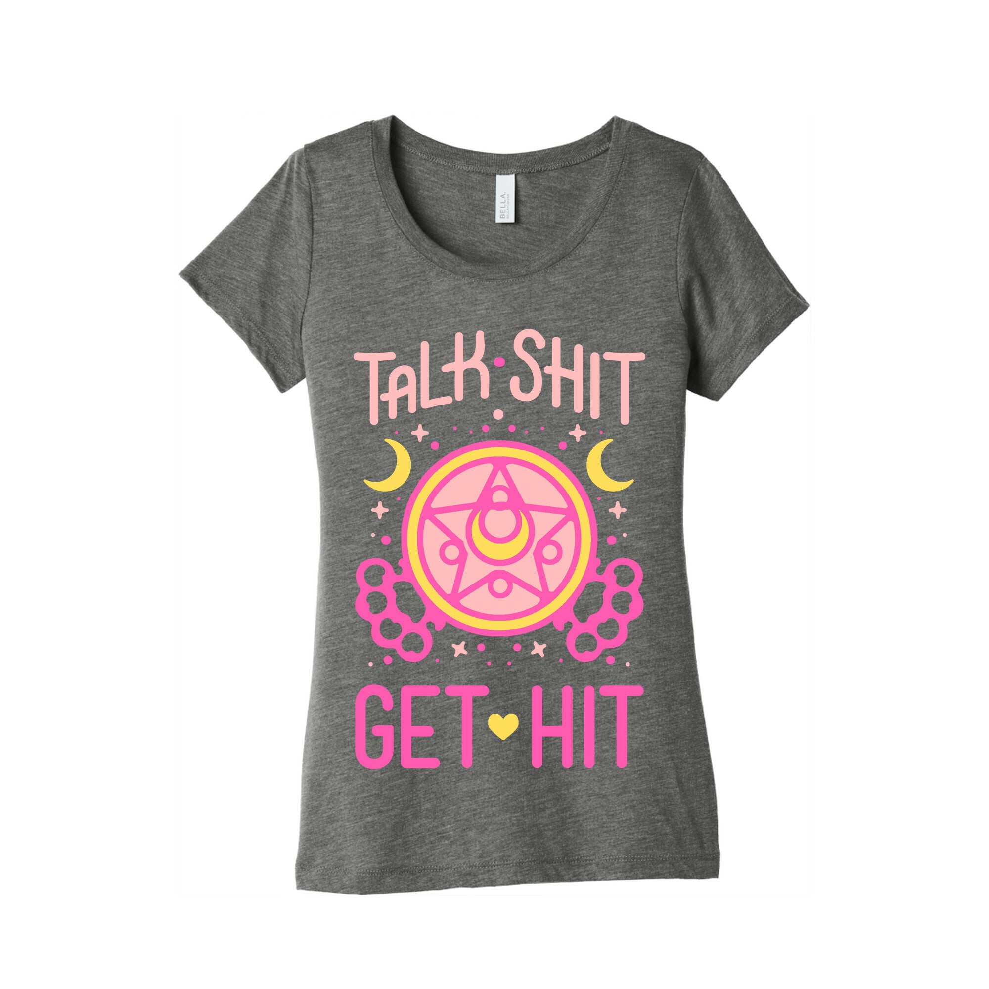 Talk Shit Get Hit Women's Triblend Tee