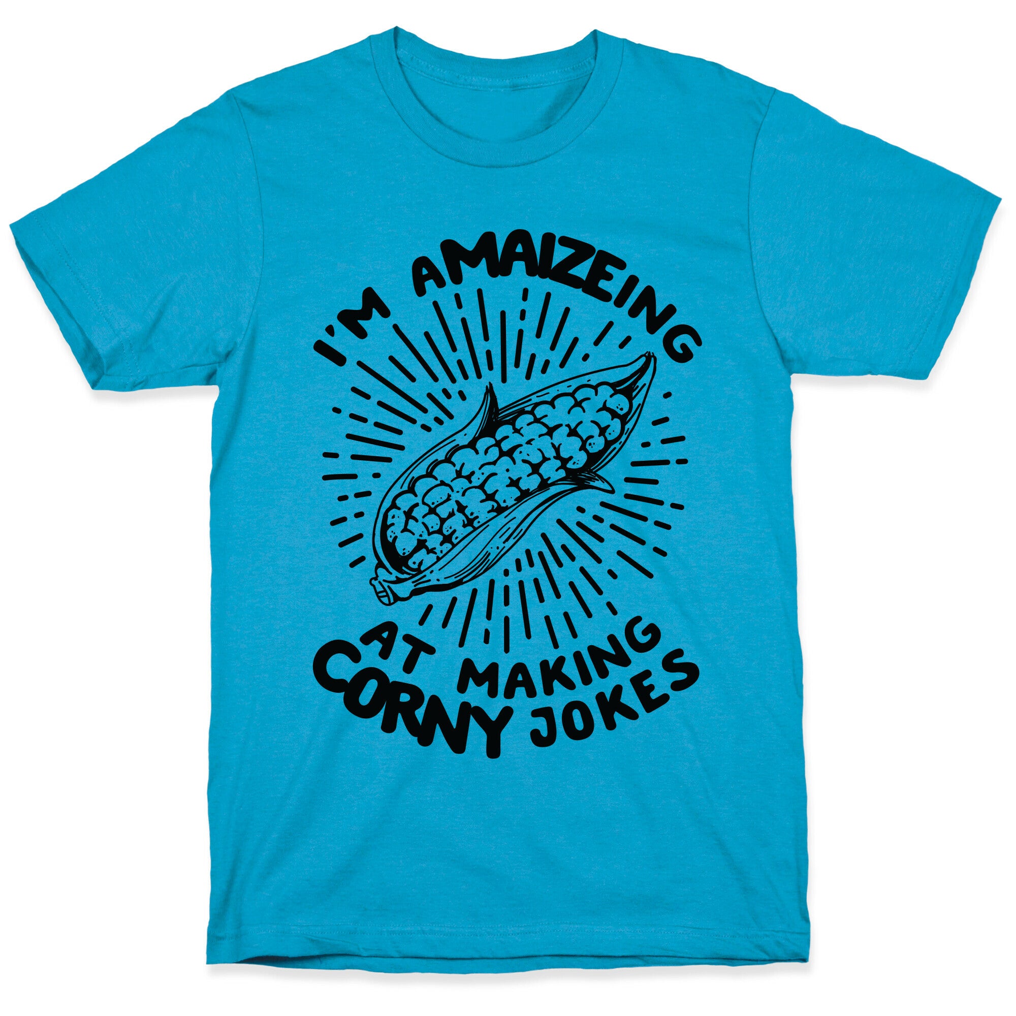 A-maize-ing Corny Jokes Unisex Triblend Tee