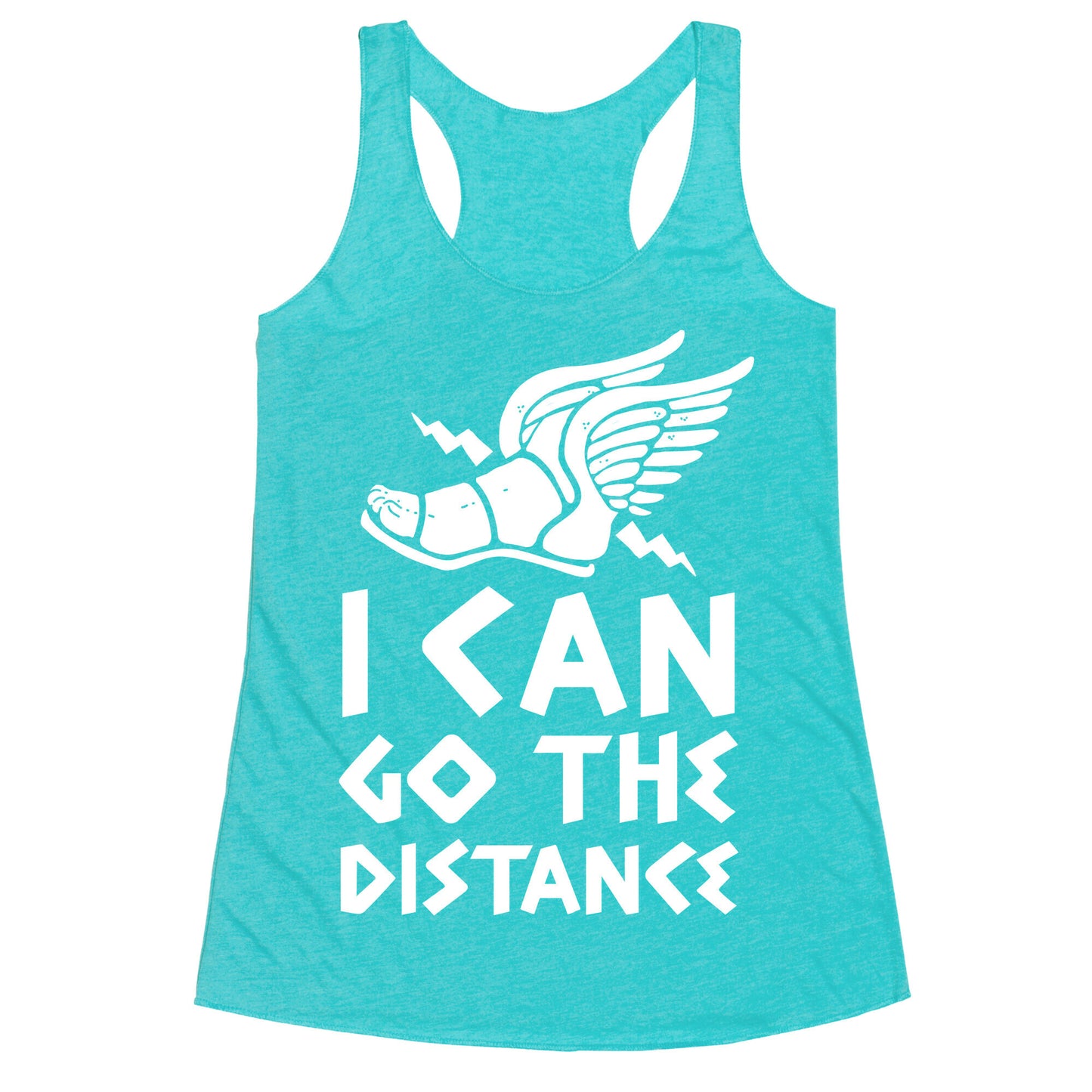 I Can Go The Distance Racerback Tank