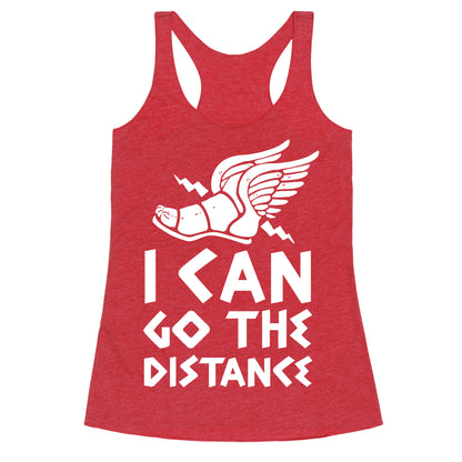 I Can Go The Distance Racerback Tank