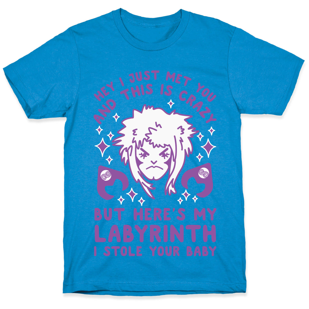 I Just Met You and This is Crazy But Here's my Labyrinth I Stole Your Baby T-Shirt