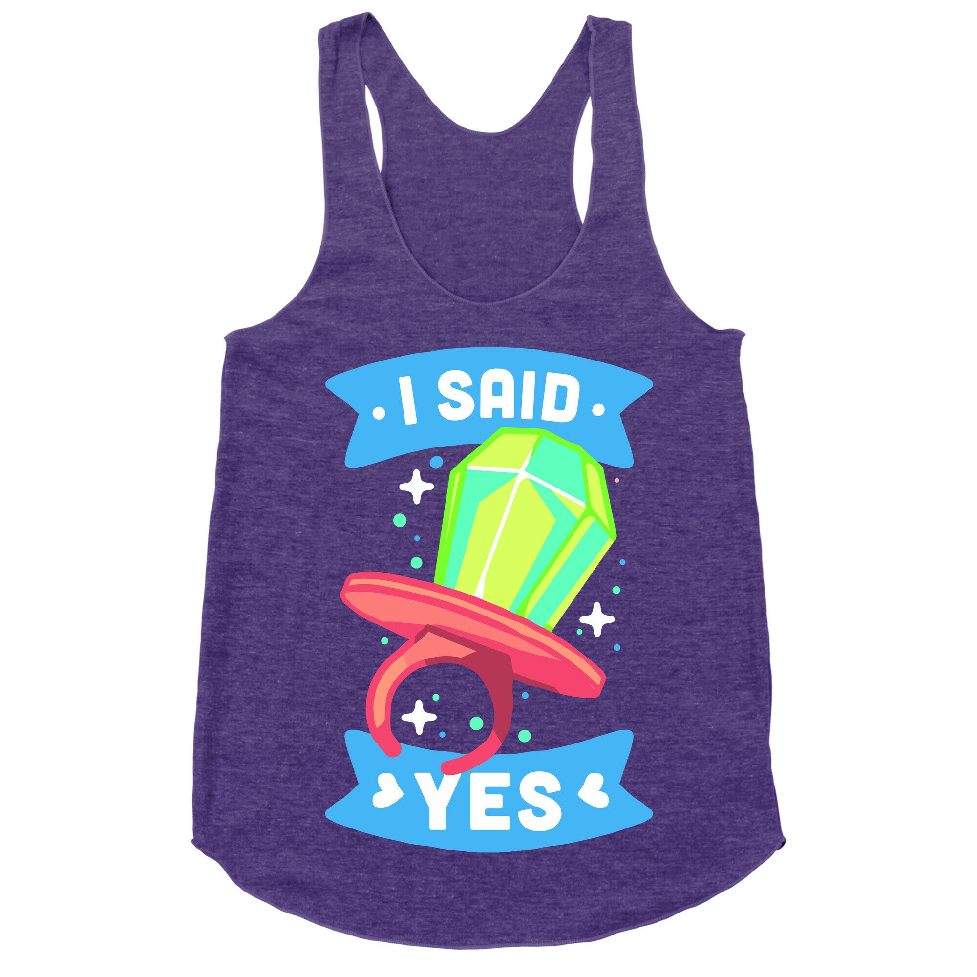 I Said Yes (Ring Pop) Racerback Tank