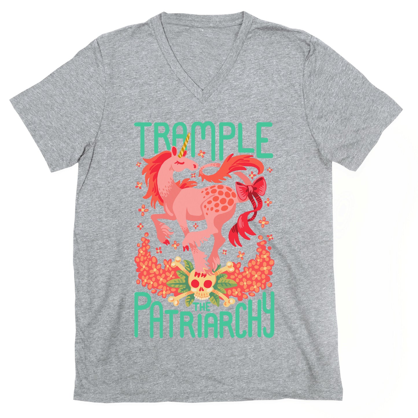 Trample The Patriarchy V-Neck