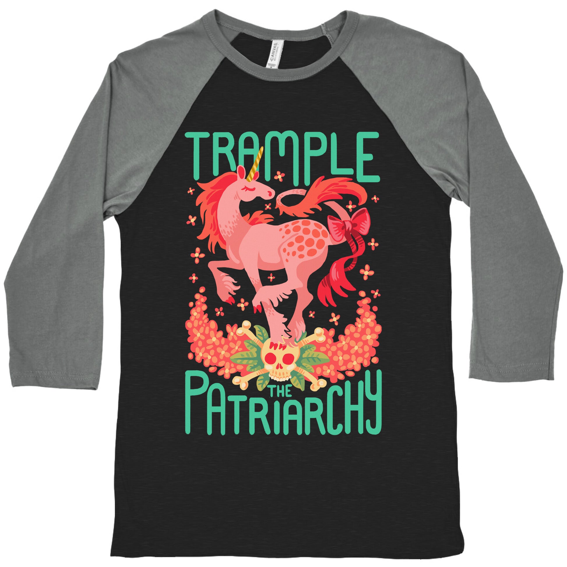 Trample The Patriarchy Baseball Tee