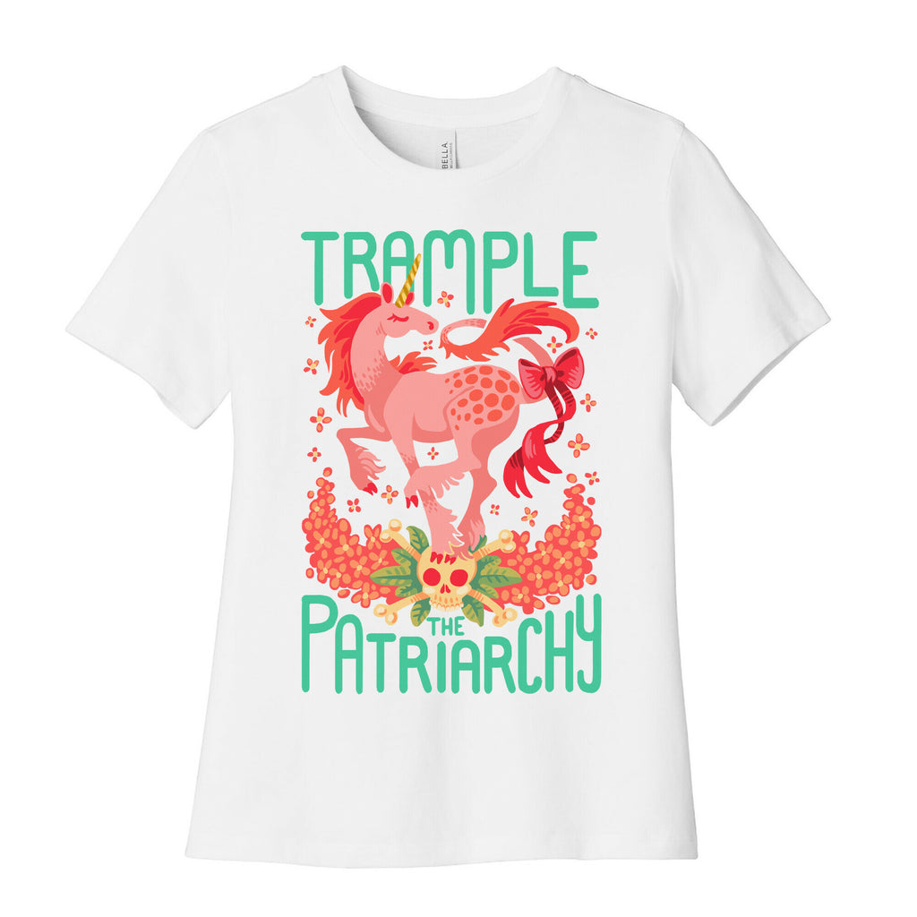 Trample The Patriarchy Women's Cotton Tee
