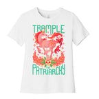 Trample The Patriarchy Women's Cotton Tee