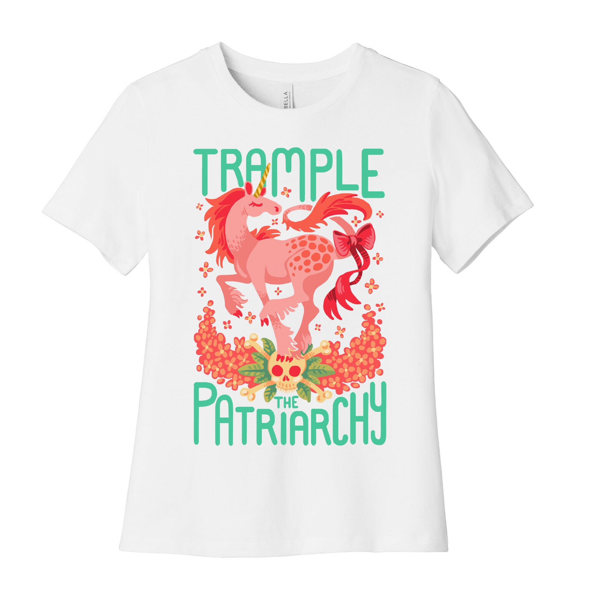 Trample The Patriarchy Women's Cotton Tee