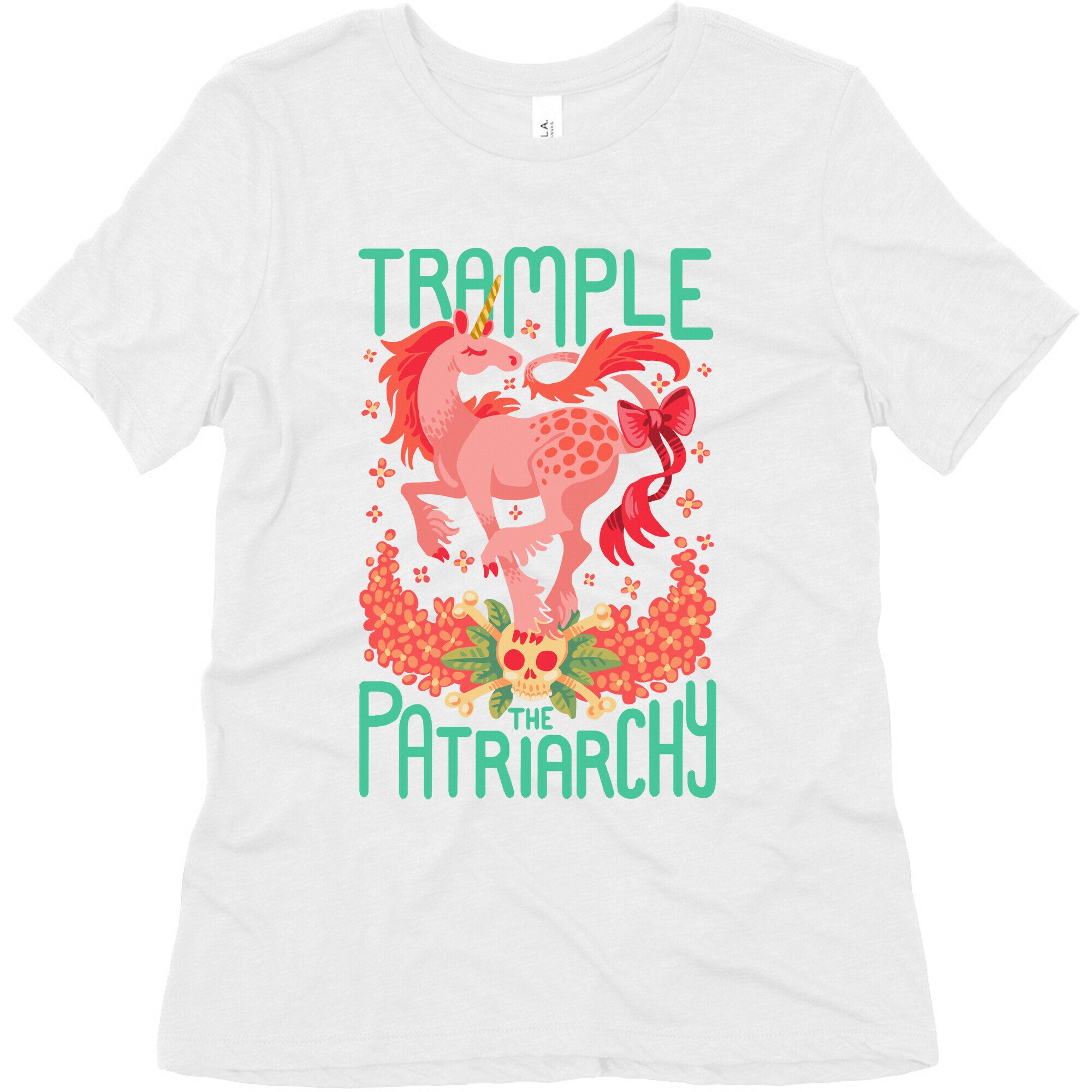 Trample The Patriarchy Women's Triblend Tee