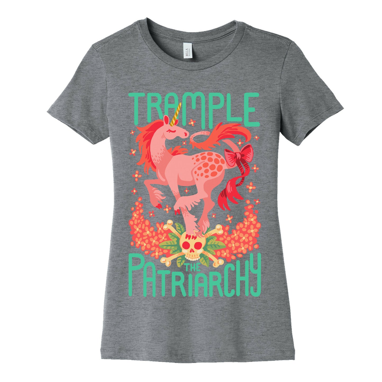 Trample The Patriarchy Women's Cotton Tee