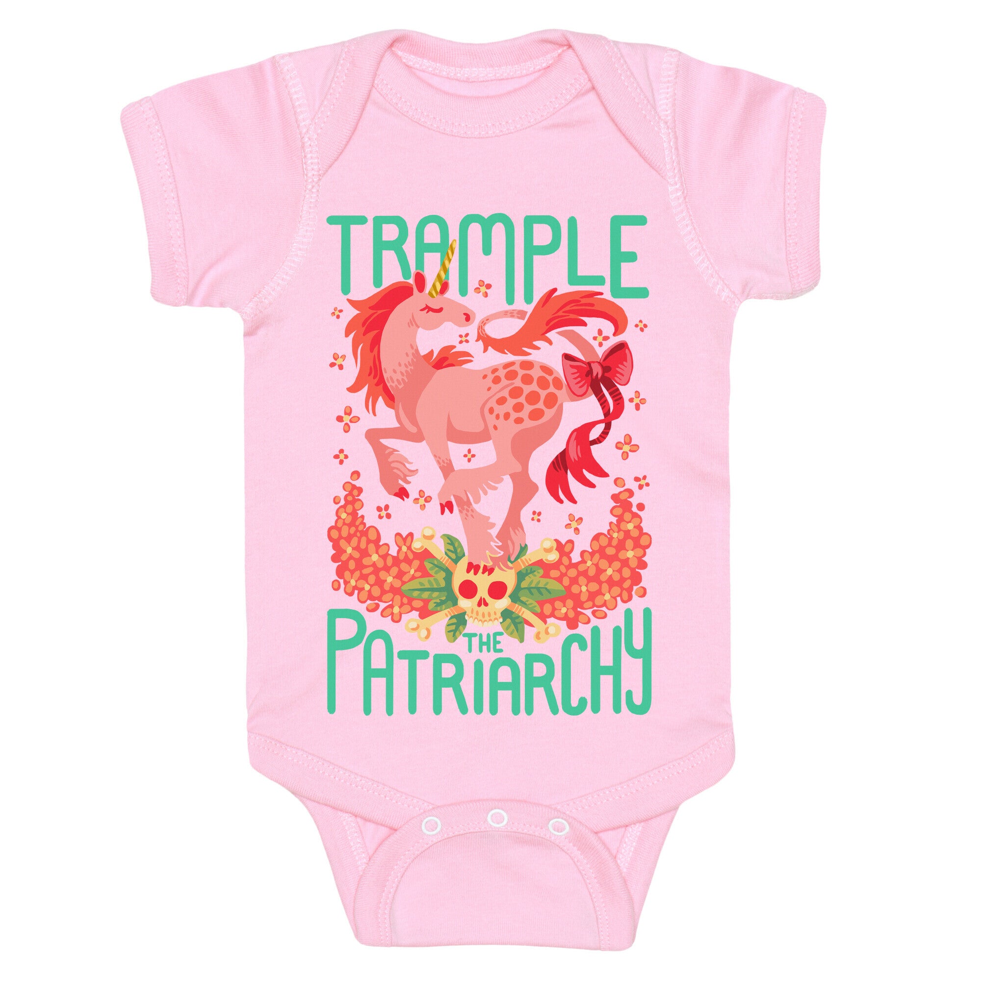 Trample The Patriarchy Baby One Piece