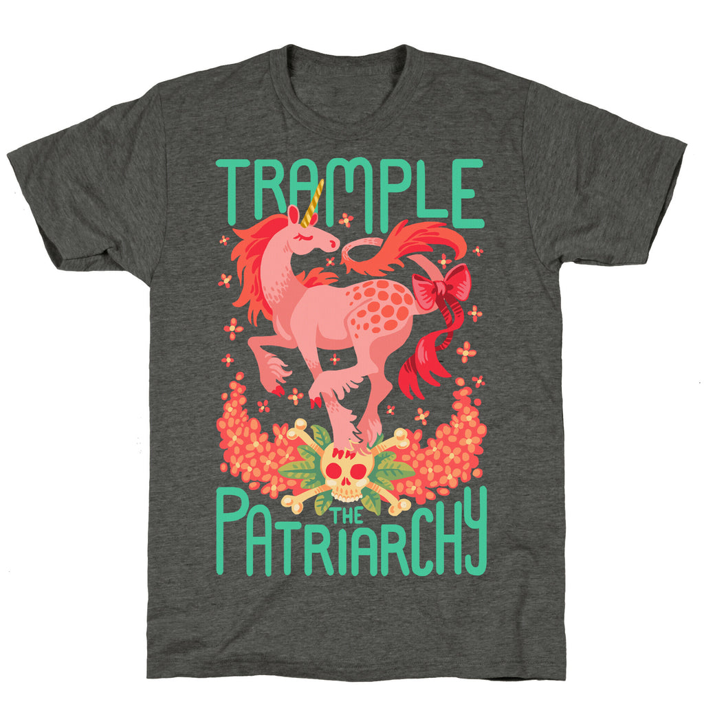 Trample The Patriarchy Unisex Triblend Tee