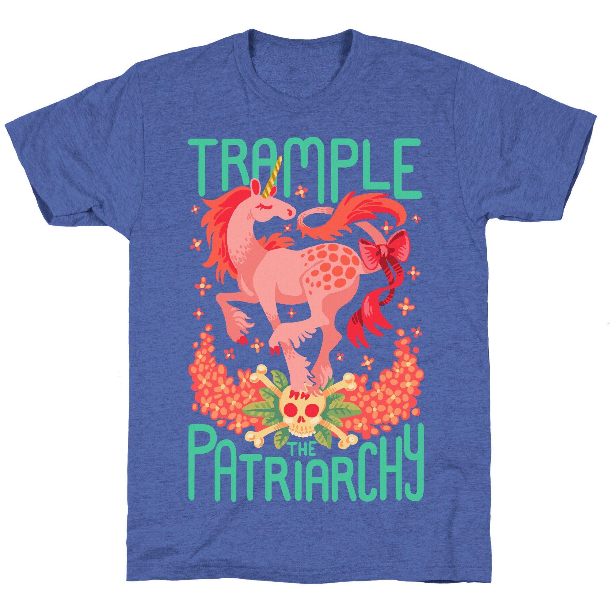 Trample The Patriarchy Unisex Triblend Tee