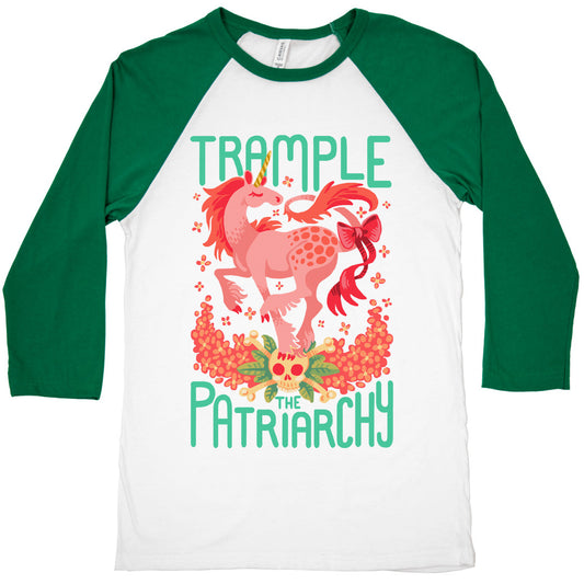 Trample The Patriarchy Baseball Tee