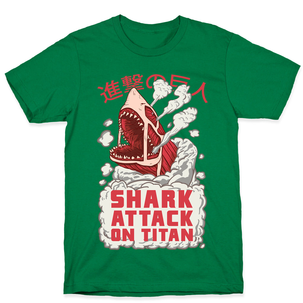 Shark Attack On Titan T-Shirt