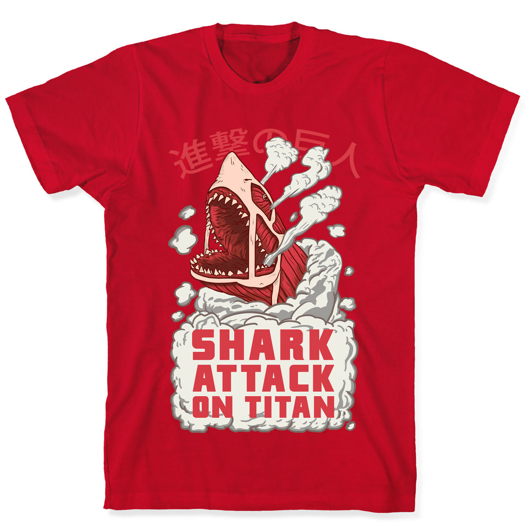 Shark Attack On Titan T-Shirt