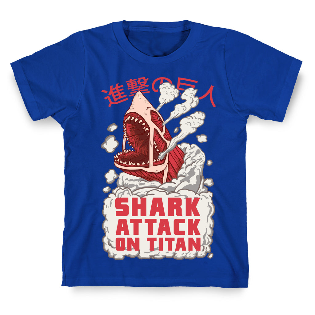 Shark Attack On Titan T-Shirt
