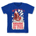 Shark Attack On Titan T-Shirt