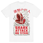 Shark Attack On Titan T-Shirt