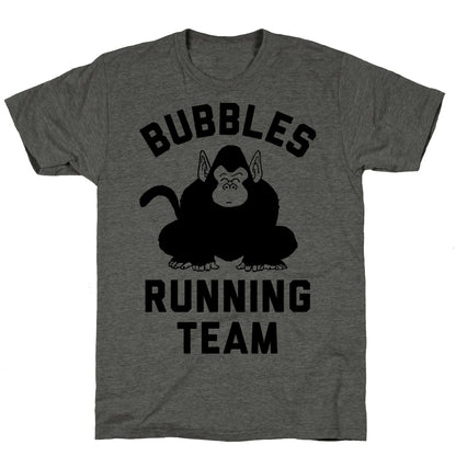 Bubbles Running Team Unisex Triblend Tee