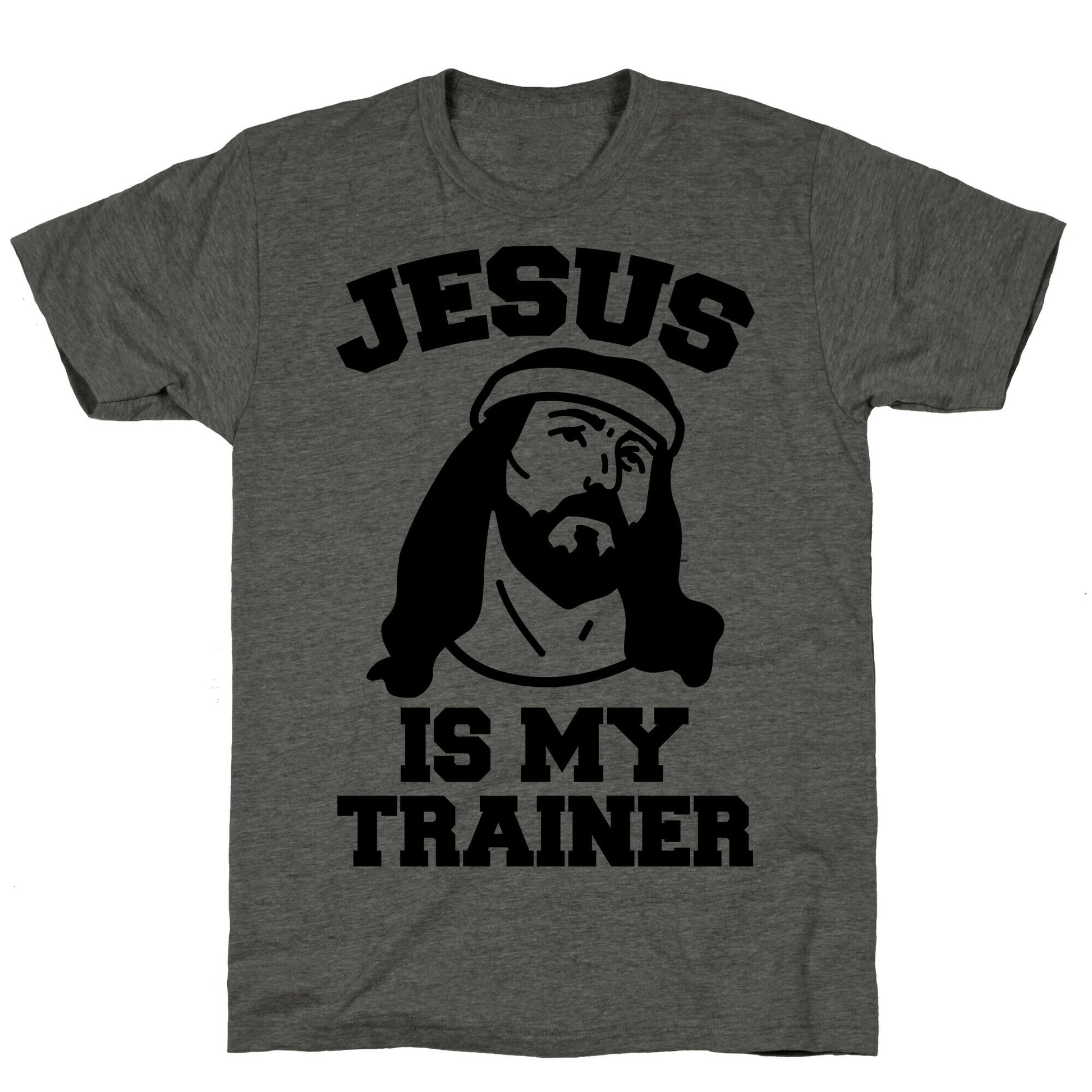 Jesus Is My Trainer Unisex Triblend Tee