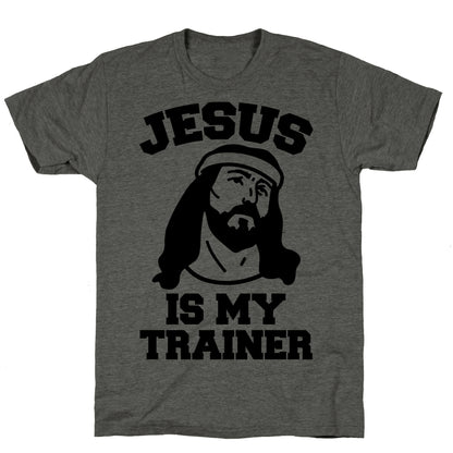 Jesus Is My Trainer Unisex Triblend Tee