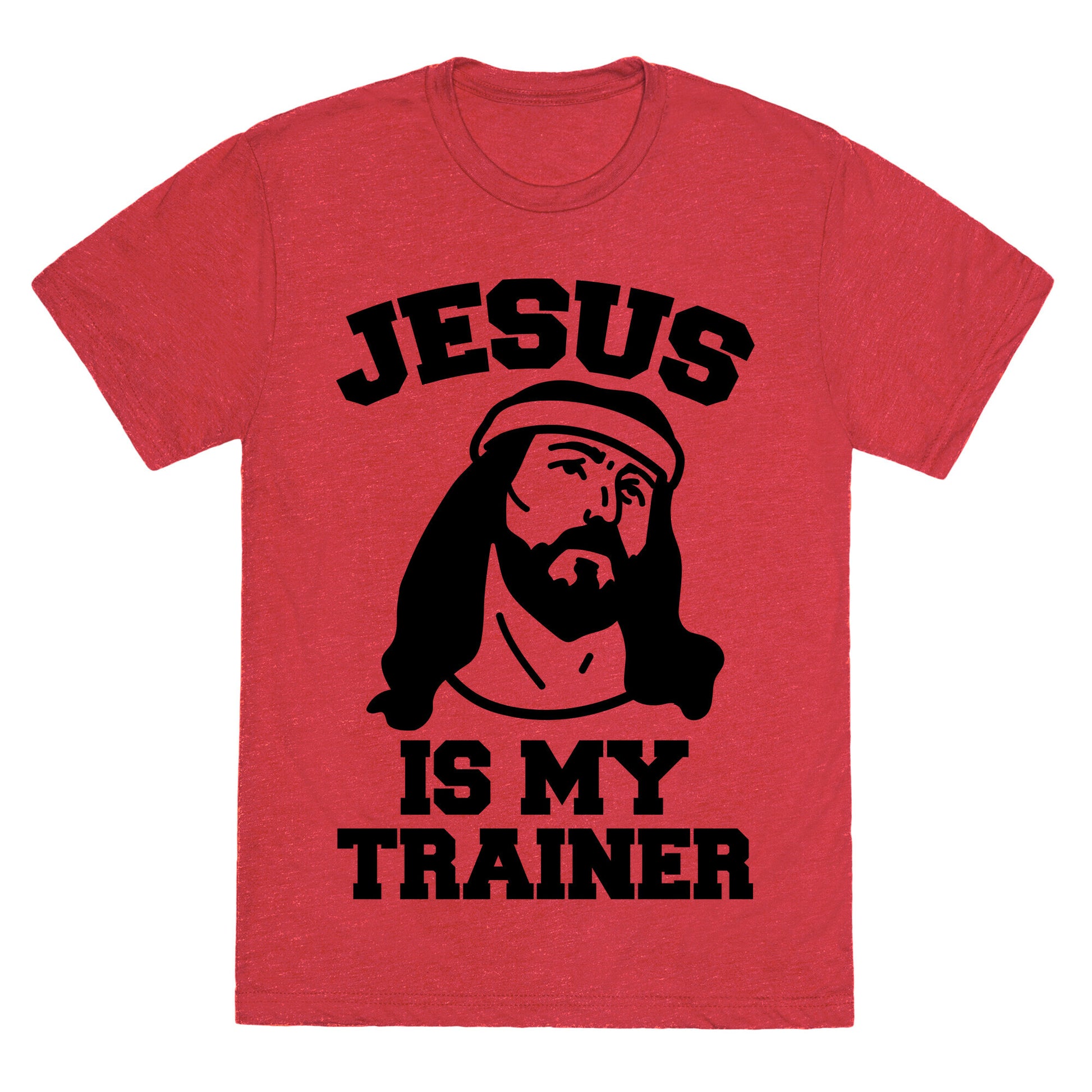 Jesus Is My Trainer Unisex Triblend Tee