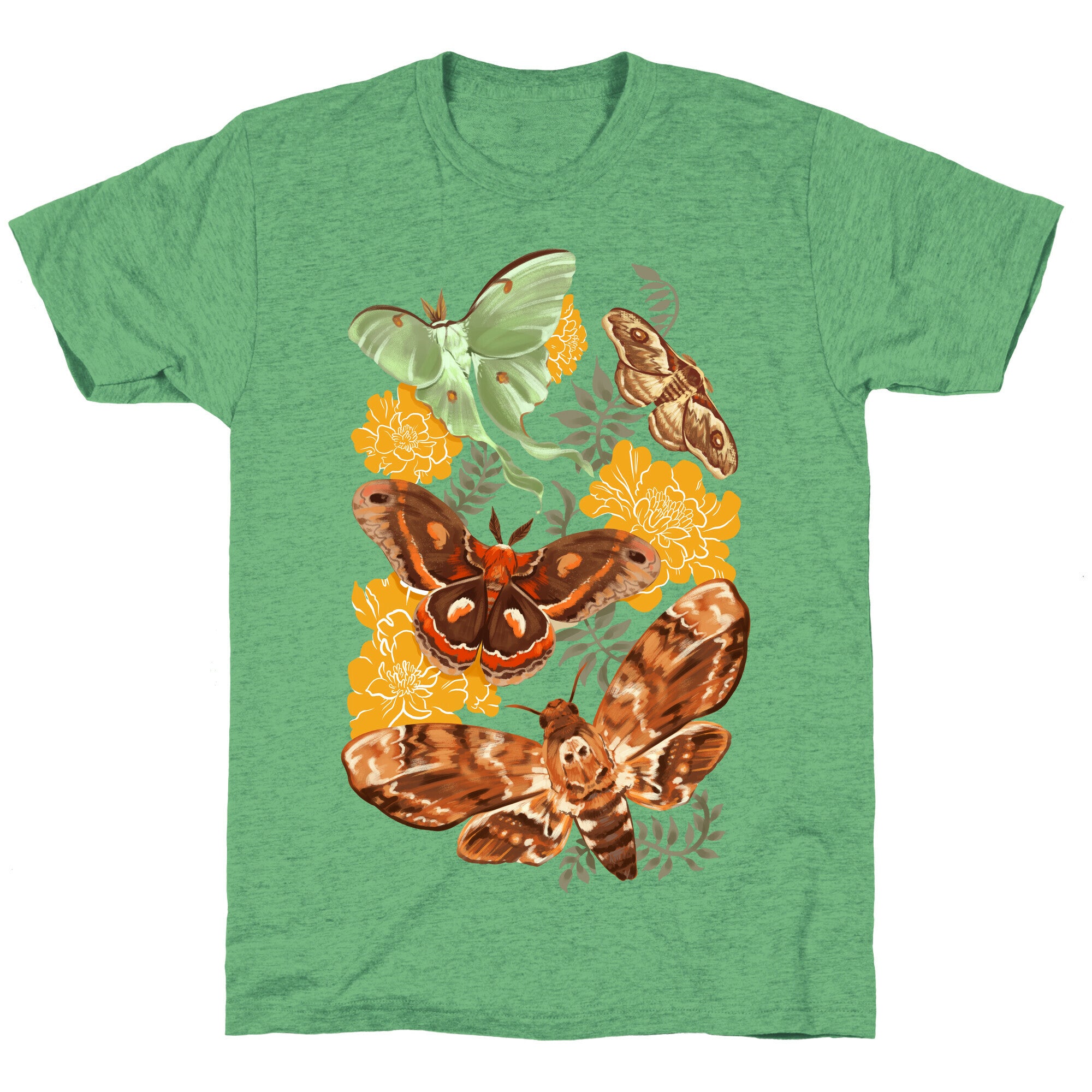 Moths & Marigolds Unisex Triblend Tee