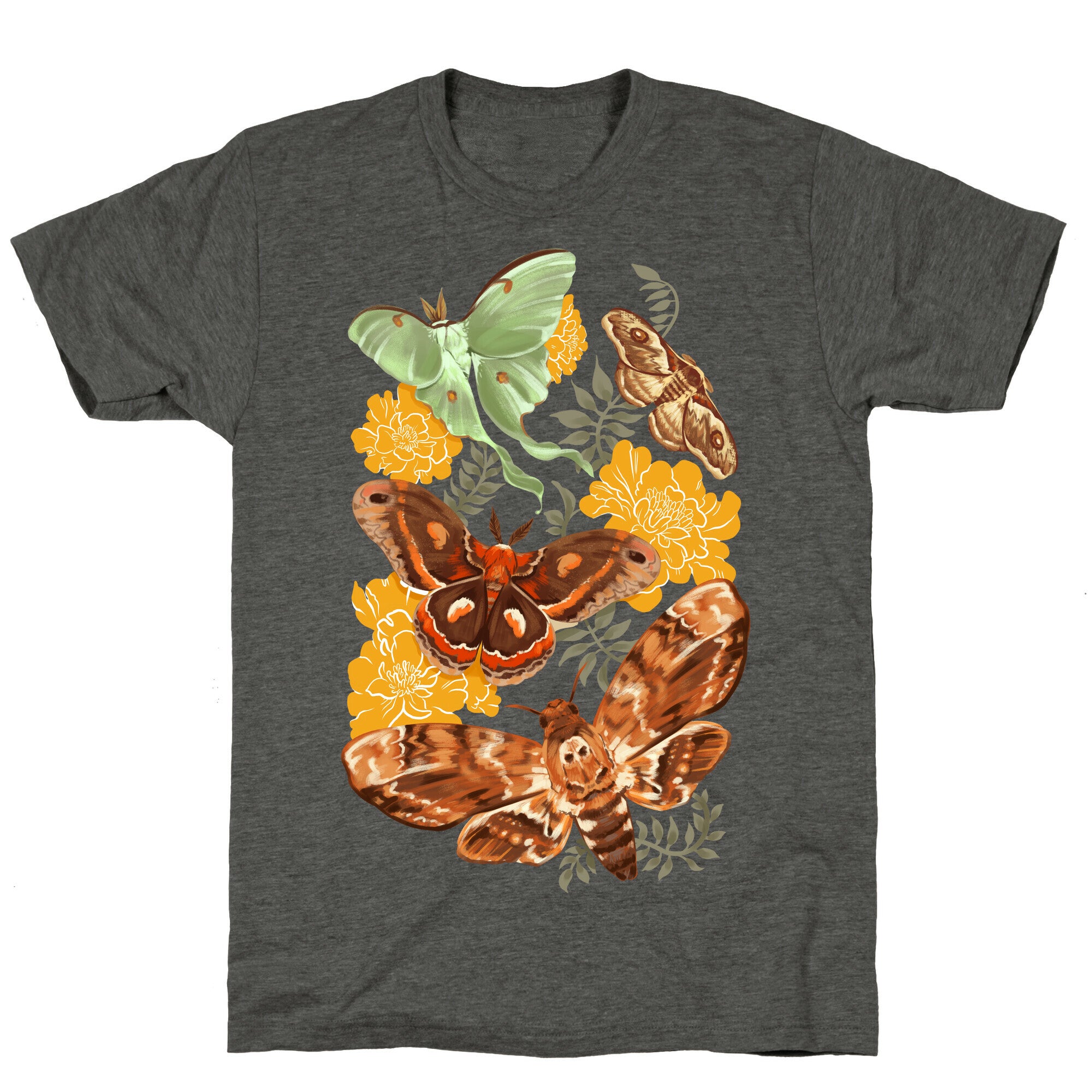 Moths & Marigolds Unisex Triblend Tee