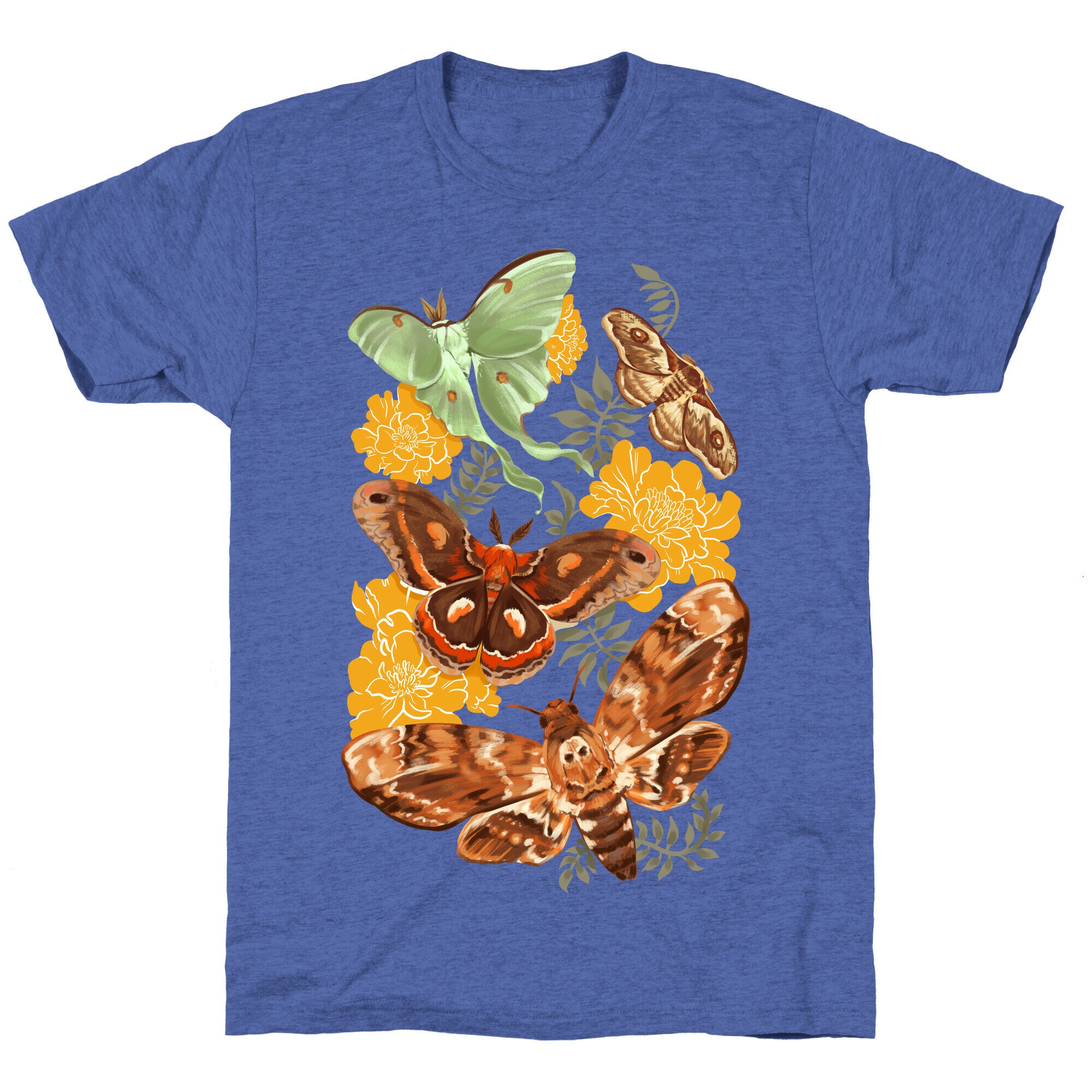 Moths & Marigolds Unisex Triblend Tee