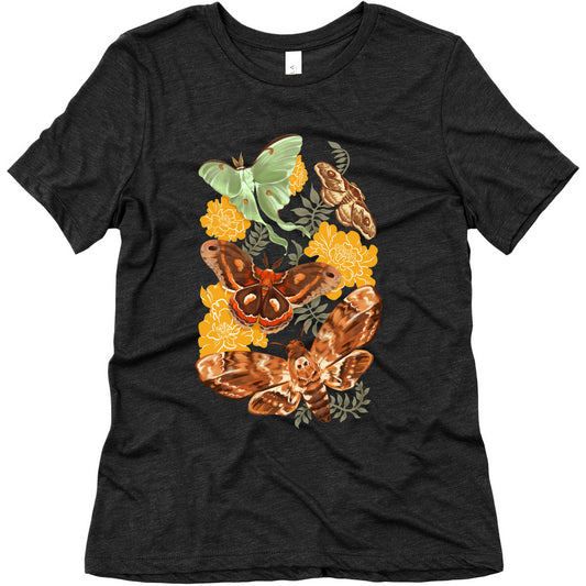 Moths & Marigolds Women's Triblend Tee