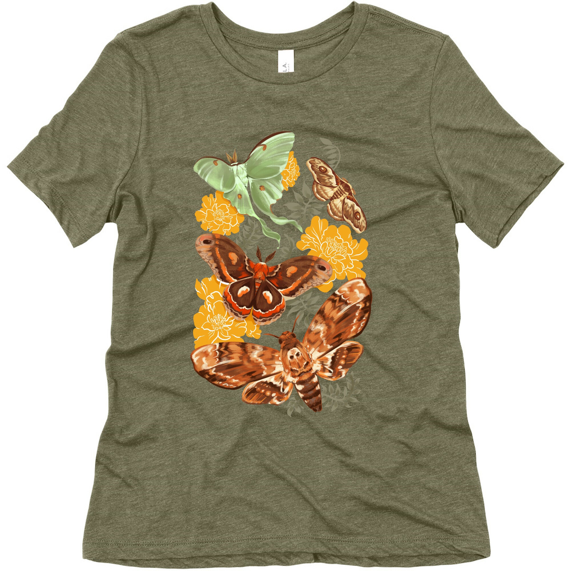 Moths & Marigolds Women's Triblend Tee