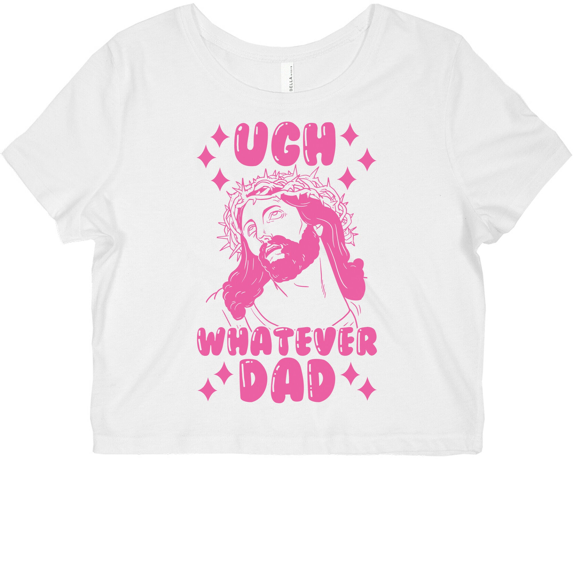 Ugh Whatever Dad Graphic Baby Tee