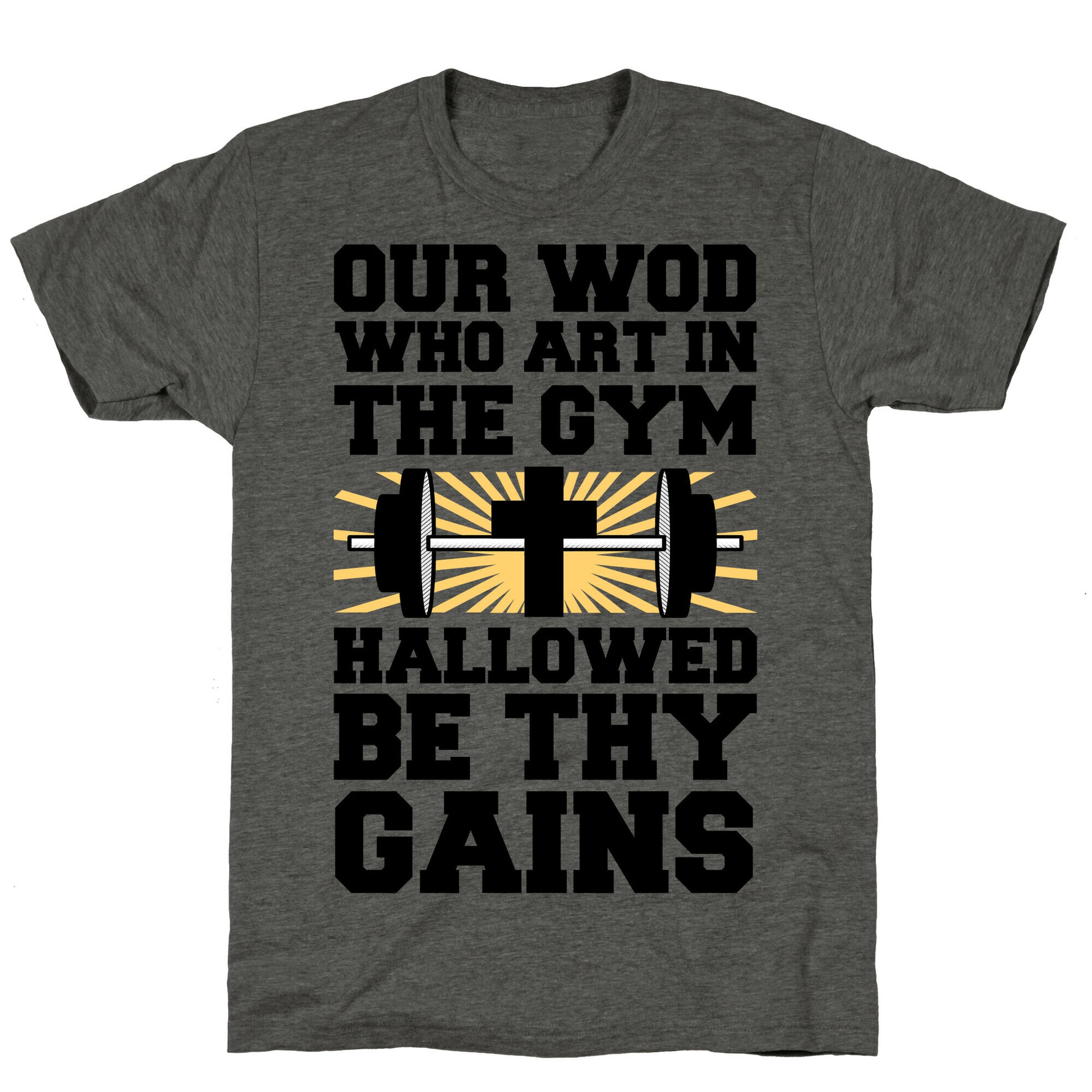 The Fitness Prayer Unisex Triblend Tee