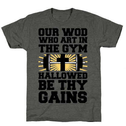 The Fitness Prayer Unisex Triblend Tee