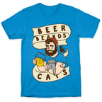 Beer, Beards and Cats T-Shirt