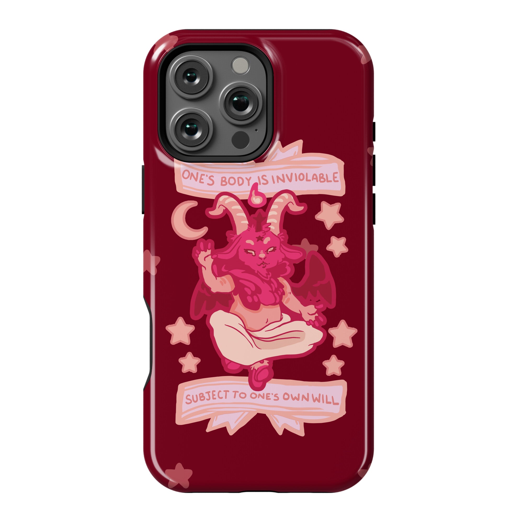 One's Body Is Inviolable Subject To One's Own Will Phone Case