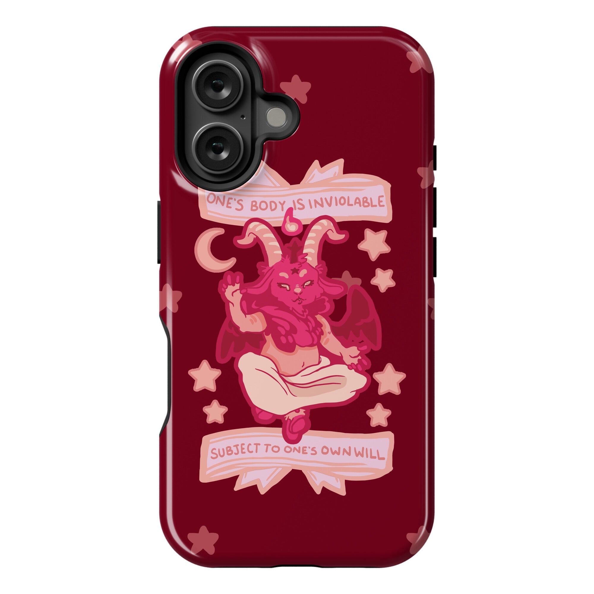 One's Body Is Inviolable Subject To One's Own Will Phone Case