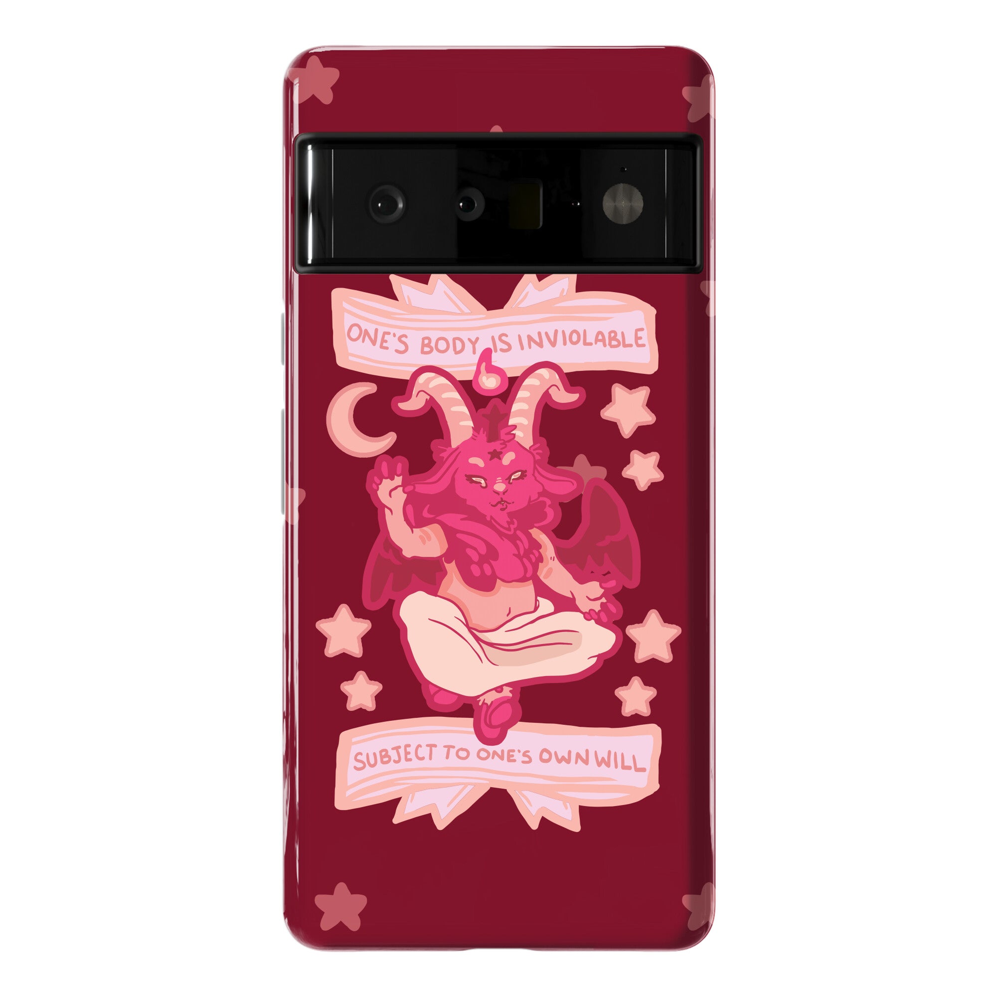One's Body Is Inviolable Subject To One's Own Will Phone Case