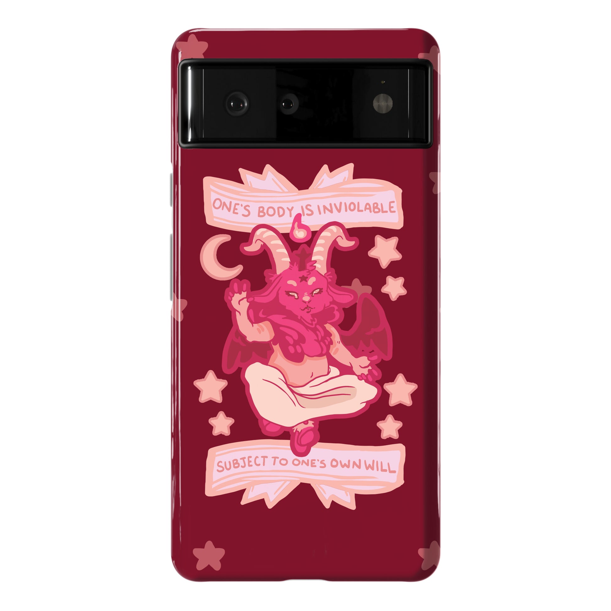One's Body Is Inviolable Subject To One's Own Will Phone Case