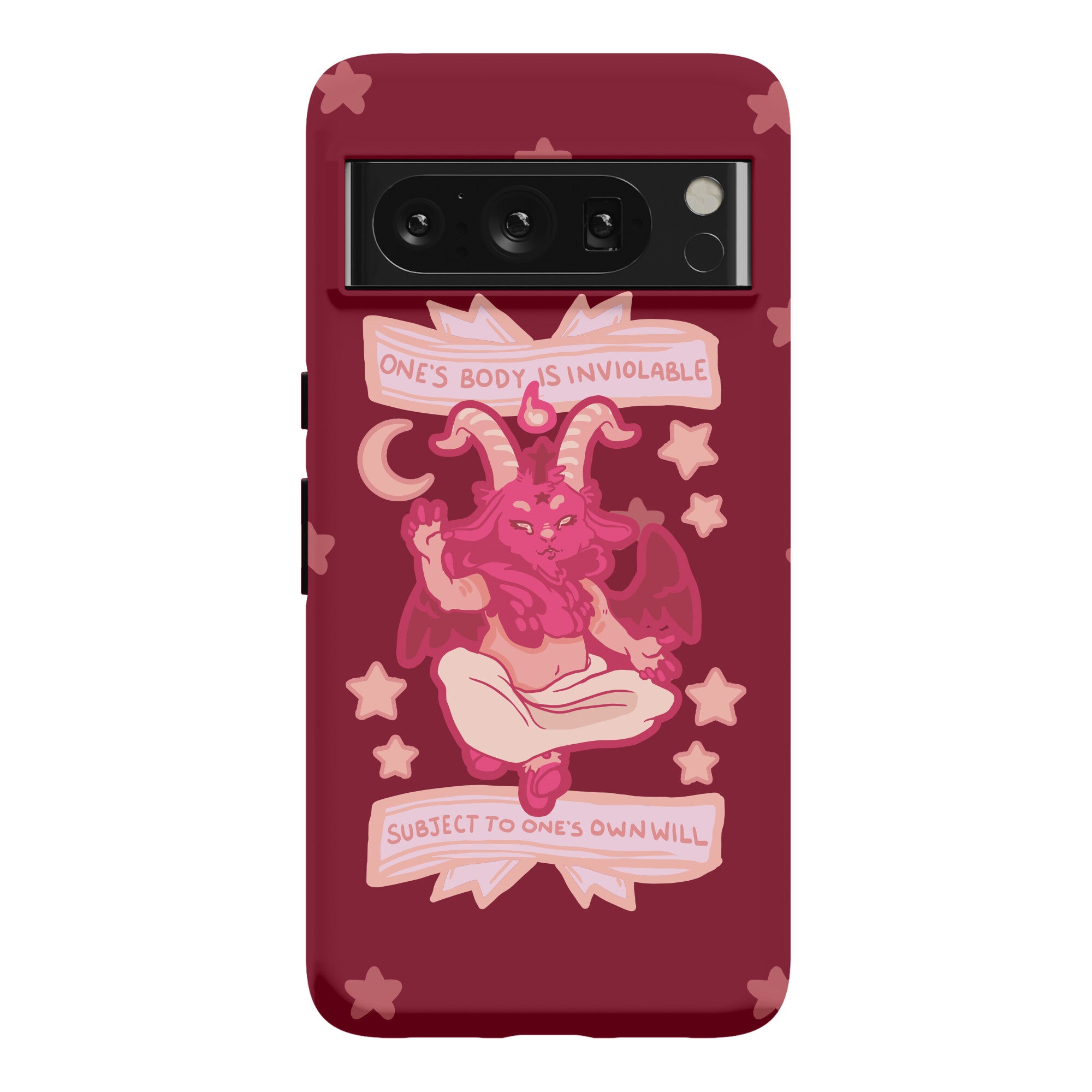 One's Body Is Inviolable Subject To One's Own Will Phone Case