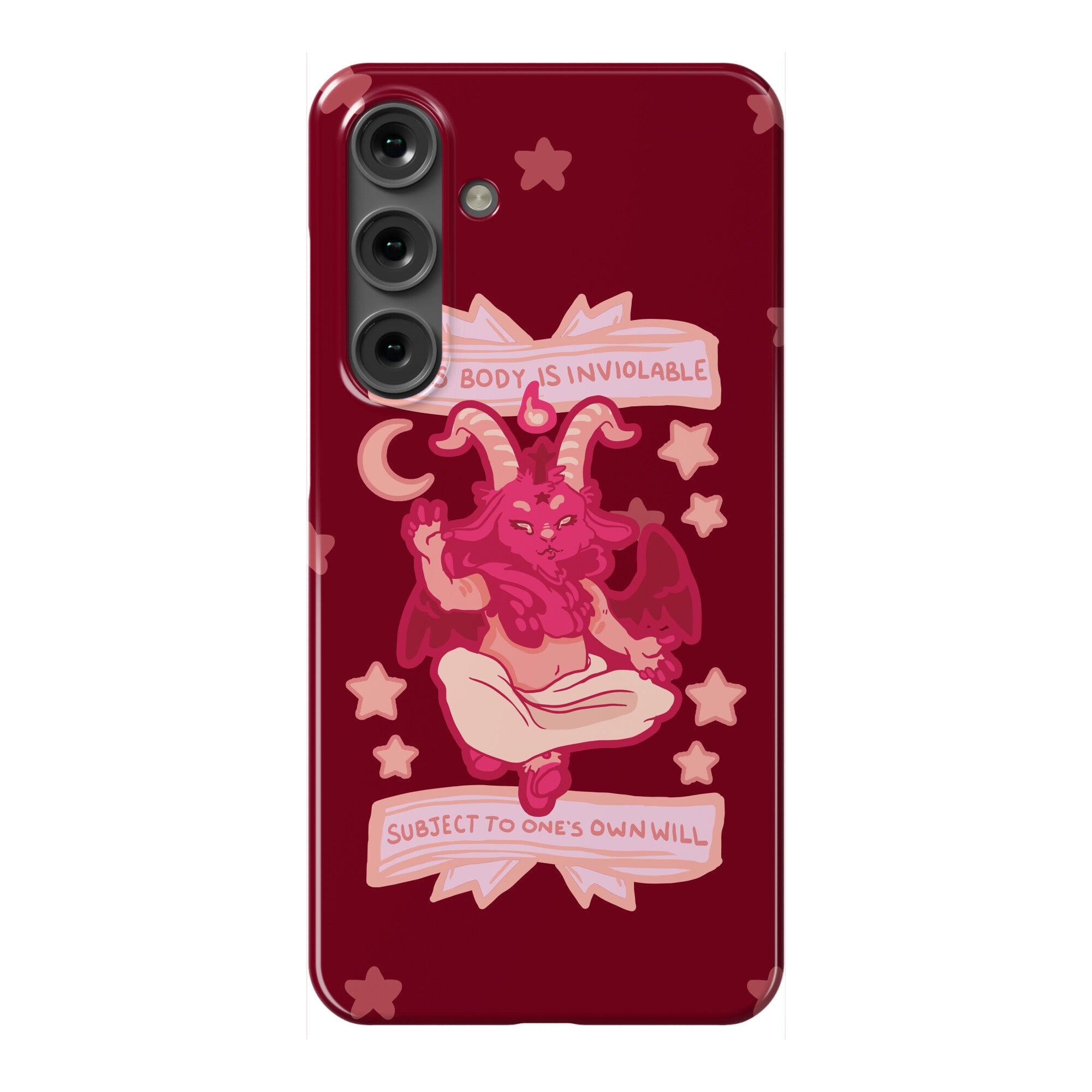 One's Body Is Inviolable Subject To One's Own Will Phone Case