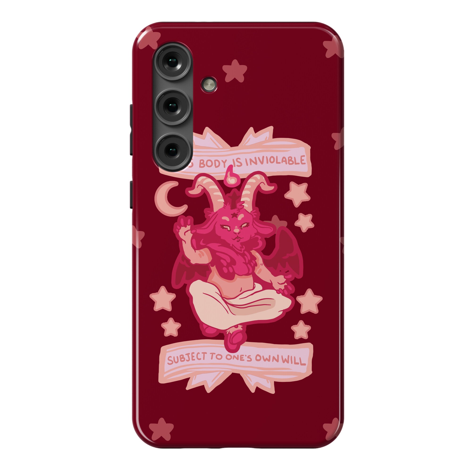 One's Body Is Inviolable Subject To One's Own Will Phone Case