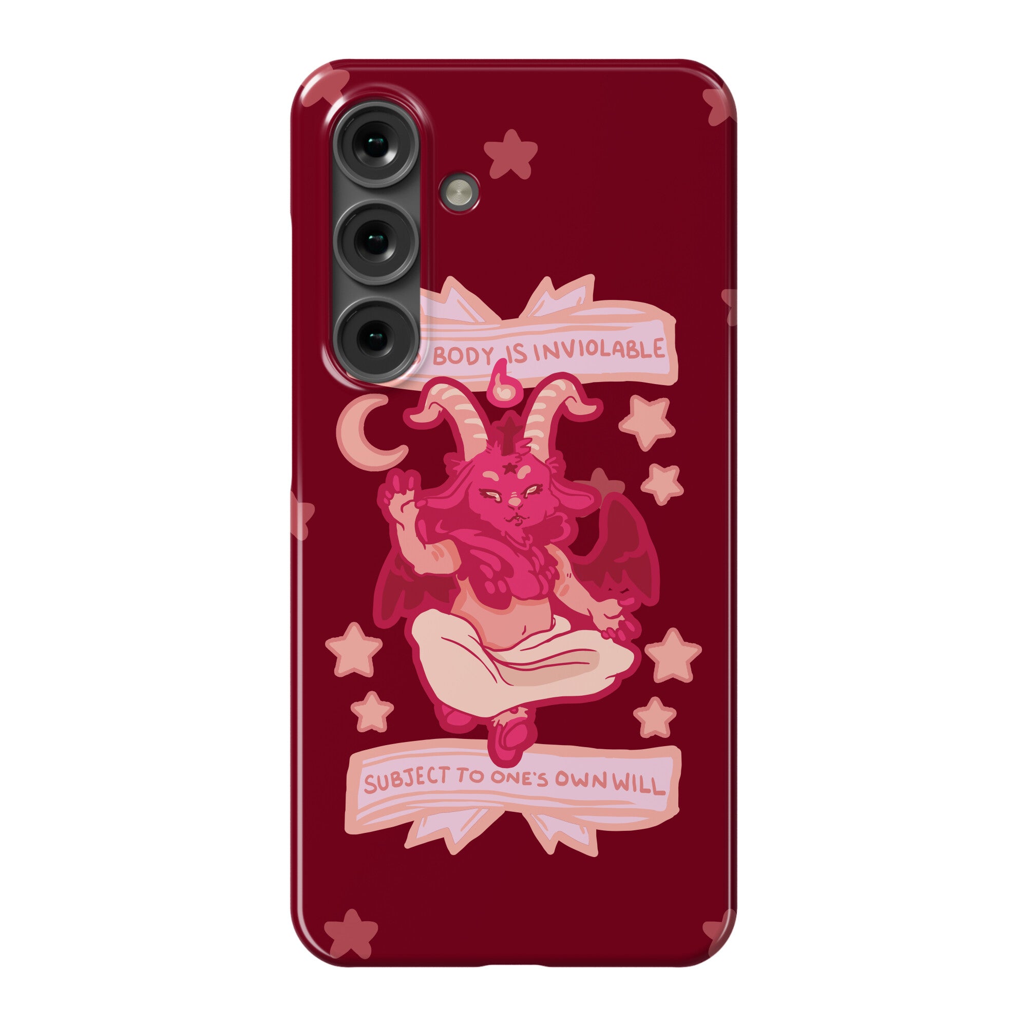 One's Body Is Inviolable Subject To One's Own Will Phone Case