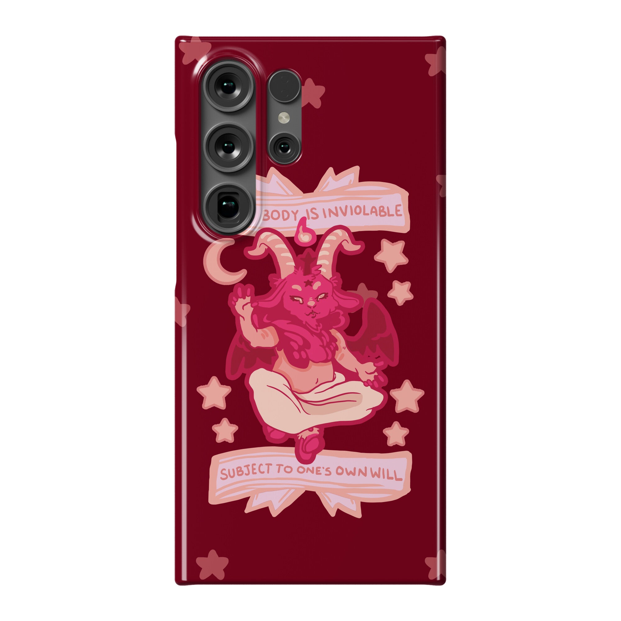 One's Body Is Inviolable Subject To One's Own Will Phone Case