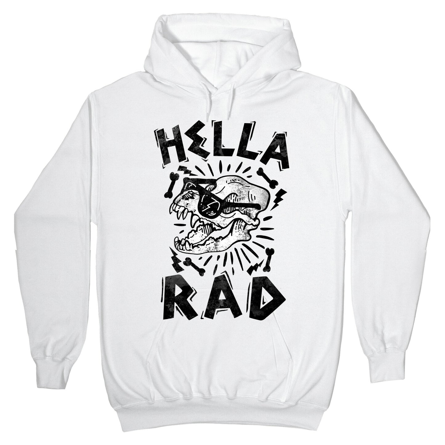 Hella Rad Skull Hoodie