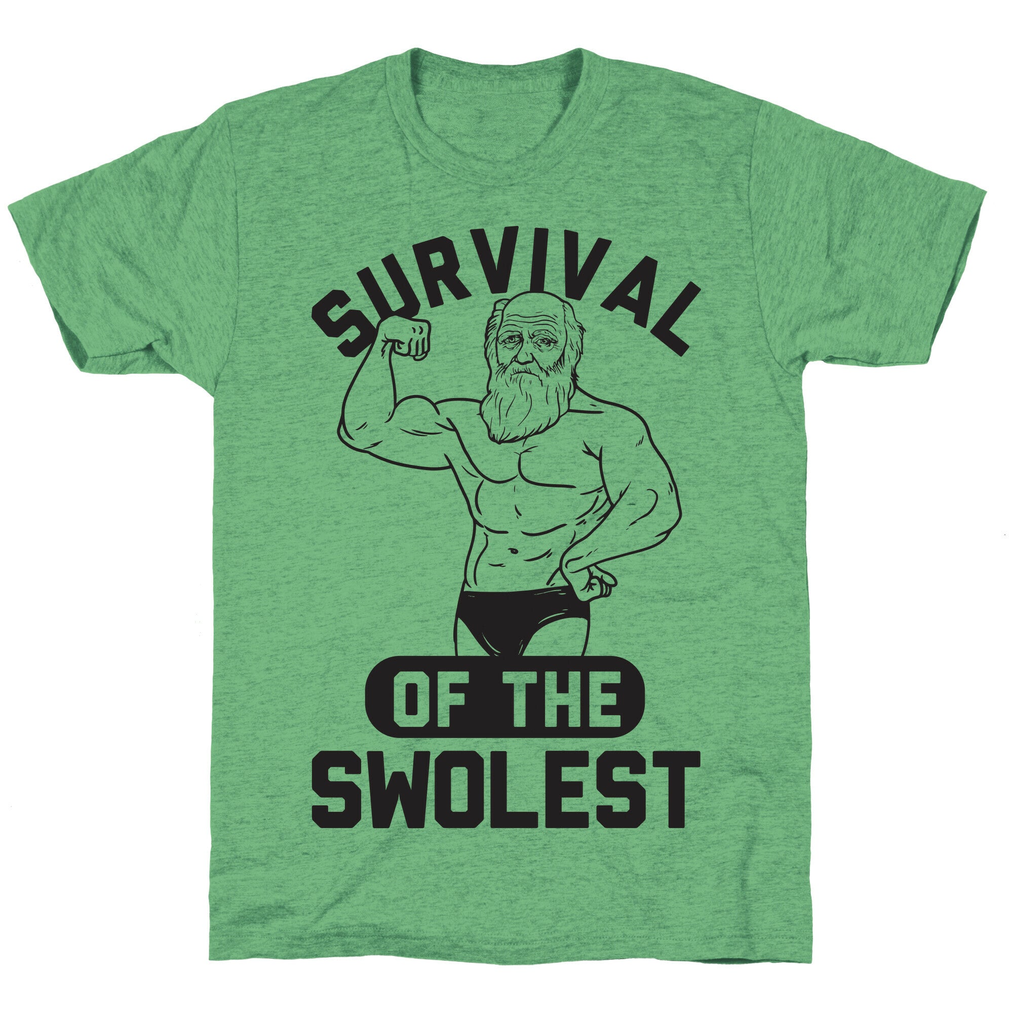 Survival Of The Swolest Unisex Triblend Tee
